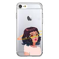 For iPhone 7 Plus 7 Case Cover Pattern Back Cover Case Sexy Lady Cartoon Soft TPU for iPhone 6s Plus 6 Plus 6s 5s SE 5