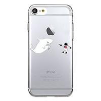 for iphone 7 plus 7 case cover pattern back cover case animal cartoon  ...