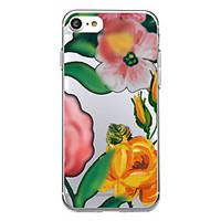 for iphone 7 plus 7 case cover pattern back cover case cartoon flower  ...