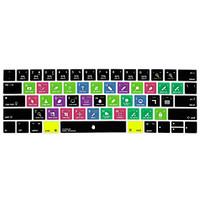 For 2016 MacBook Pro 13.3 inch Touch Bar with PS PhotoShop Shortcut Key Keyboard Cover Protector US English