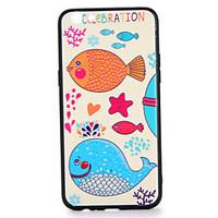 for oppo r9s r9s plus case cover pattern back cover case fish cartoon  ...