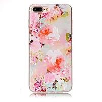 For iPhone 7 Plus 7 Embossed Flower Pattern High Quality TPU Soft Phone Case 6 Plus 6S 6 SE 5