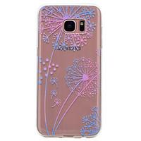 For Samsung Galaxy S8 Plus S8 Case Cover Transparent Pattern Back Cover Case Dandelion Soft TPU for S7 edge S7 S6 edge S6 S5 Mini S5