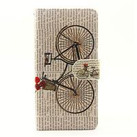 For Huawei P9 Lite P8 Lite (2017) Case Cover The Bike Pattern PU Leather Cases for Huawei Y625