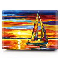 For MacBook Air 11 13 Pro 13 15 Case Cover Polycarbonate Material Oil Painting