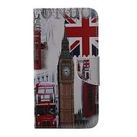 For Samsung Galaxy S7 Edge Wallet / Card Holder / with Stand / Flip Case Full Body Case Flag PU Leather SamsungS7 edge plus / S7 edge /