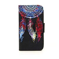 For Nokia Case Wallet / Card Holder / with Stand Case Full Body Case Dream Catcher Hard PU Leather Nokia Nokia Lumia 635