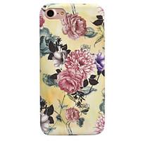 For Apple iPhone 7 7 Plus 6S 6 Plus Case Cover Flower Pattern Decal Skin Care Touch PC Material Phone Case