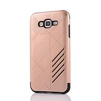 For Samsung Galaxy J7 (2016) J5 (2016) J3 (2016) J1 (2016) Shockproof Case Back Cover Case Solid Color Hard PC J7 J5 J3 J1 Mini