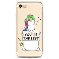 For Apple iPhone 7 7 Plus 6S 6 Plus Case Cover Cartoon Pattern Painted High Penetration TPU Material Soft Case Phone Case