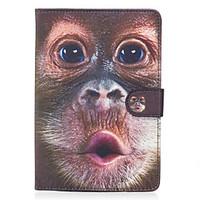 for apple ipad mini 4 3 2 1 case cover monkey pattern painted card ste ...