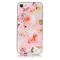 For Apple iPhone 7 7 Plus 6S 6 Plus SE 5S 5 Case Cover Flower Pattern Painted Relief High Penetration TPU Material Phone Case