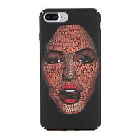 For Apple iPhone 7 7Plus Pattern Case Back Cover Case Sexy Lady Hard PC 6s plus 6 plus 6s 6