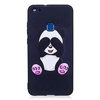 For Huawei P10 Lite P9 Lite Case Cover Panda Pattern Relief Back Cover Soft TPU P8 Lite 2017