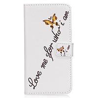 for Samsung Galaxy s8 s8 Plus Case Cover Butterfly Letters Pattern PU Material Card Sten Twallet Phone Case S7 S6 S5 S7edge S6edge