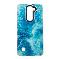 For LG K7 Case Cover Classic Marble Pattern Pattern PC TPU Combo Drop Phone Case