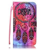 For Samsung Galaxy S7 edge S7 Card Holder Wallet with Stand Case Full Body Case Dream Catcher Hard PU Leather S6 edge S6 S5