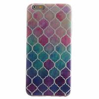 For iPhone 6 Case / iPhone 6 Plus Case IMD / Pattern Case Back Cover Case Geometric Pattern Soft TPU iPhone 6s Plus/6 Plus / iPhone 6s/6