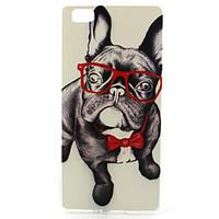 For Huawei Case Pattern Case Back Cover Case Dog Soft TPU Huawei