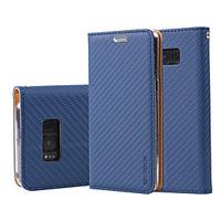 For Samsung Galaxy S8 Plus S7 Edge Case Cover The Grid Grain PU Leather Cases for Samsung Galaxy S6 Edge