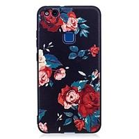 for huawei p10 lite p9 lite case cover flower pattern relief back cove ...