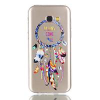 For Samsung Galaxy A5 A3 (2017) Case Cover Dream Catcher Pattern Relief Dijiao TPU Material High Through The Phone Case