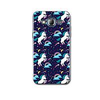 For Ultra-thin Pattern Case Back Cover Case Unicorn Soft TPU for Samsung J7 (2016) J5 (2016)
