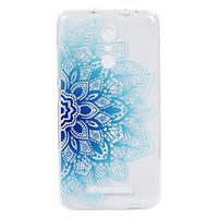 For Hongmi Note 3 3S phone Case Blue Flower Lace Embossed Pattern TPU Material High Penetration