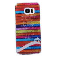 For Samsung Galaxy S8 S8 Plus Case Cove Stripe Pattern Flash Powder IMD Process TPU Material Phone Case S7 S6 Edge