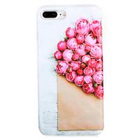 for apple iphone7 7 plus case cover pattern back cover case flower sof ...