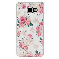 For Samsung Galaxy Case Pattern Case Back Cover Case Flower TPU Samsung A7(2016) / A5(2016) / A3(2016) / A9