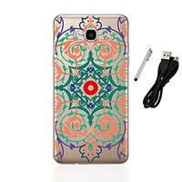 For Samsung Galaxy J1(2016) J3(2016) J5(2016) Translucent Pattern Case Back Cover Case Mandala Soft TPU J1 J3 J5