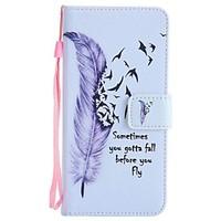 For Samsung Galaxy J7 J5 prime Case Cover Card Holder Wallet with Stand Flip Pattern Full Body Case Feathers Hard PU Leather J7 J5 J3 2017 2016