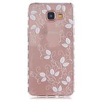 For Samsung Galaxy Case Transparent / Pattern Case Back Cover Case Flower TPU Samsung A5(2016) / A3(2016)