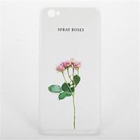 For Pattern Case Back Cover Case Flower Soft TPU for Apple iPhone 7 Plus iPhone 7 iPhone 6s Plus iPhone 6 Plus iPhone 6s iPhone 6