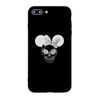 For iPhone 7 Plus 7 Case Cover Pattern Back Cover Case Cartoon Skull Soft Acrylic for iPhone 6s Plus 6 Plus 6s 6 5s 5 SE