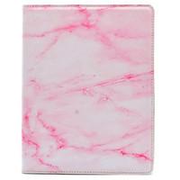 For IPad Por 9.7 With Stand IMD Flip Case Full Body Case Marble Hard PU Leather Screen Protective Film As Freebie