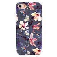 For Apple iPhone 7 7 Plus 6S 6 Plus Case Cover Flower Pattern Decal Skin Care Touch PC Material Phone Case