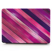 For MacBook Air 11 13 Pro 13 15 Case Cover Polycarbonate Material Stripes Wood Grain