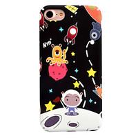 For Apple iPhone 7 7 Plus 6S 6 Plus Case Cover Cartoon Pattern Decal Skin Care Touch PC Material Phone Case