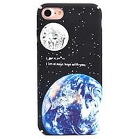 For Apple iPhone 7 7 Plus 6S 6 Plus Case Cover Planet Pattern Decal Skin Care Touch PC Material Phone Case