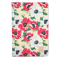 For Apple iPad Mini1 2 3/4 Case Cover with Stand Flip Pattern Full Body Case Flower Hard PU Leather