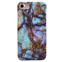 For Apple iPhone 7 7 Plus 6S 6 Plus SE 5S 5 Case Cover Marble Pattern Decal Skin Care Touch PC Material Phone Case