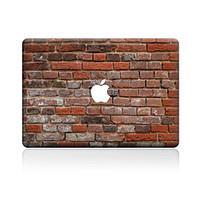 For MacBook Air 11 13/Pro13 15/Pro with Retina13 15/MacBook12 Red Brick Decorative Skin Sticker