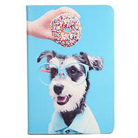 For Apple iPad Mini1 2 3/4 Case Cover with Stand Flip Pattern Full Body Case Dog Hard PU Leather