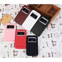 for samsung galaxy case with stand with windows flip case full body ca ...