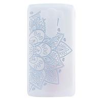 For LG Case Frosted / Transparent / Pattern Case Back Cover Case Mandala Soft TPU LG