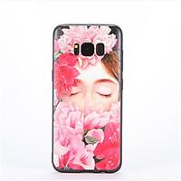 for samsung galaxy s8 pattern case back cover case flower soft tpu