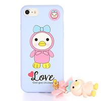 For Pattern DIY Case Back Cover Case 3D Cartoon Soft TPU for Apple iPhone 7 Plus iPhone 7 iPhone 6s Plus iPhone 6 Plus iPhone 6s iPhone 6