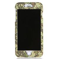 For Apple iPhone 7 7Plus Case Cover Pattern Full Body Case Camouflage Color Hard PC 6s Plus 6 Plus 6s 6